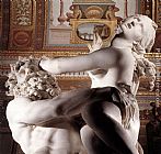 Gian Lorenzo Bernini Wall Art - The Rape of Proserpine [detail 4]